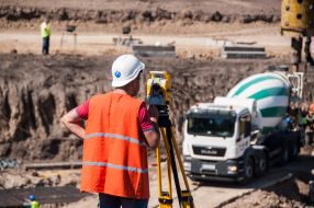 Road works in Poltava region