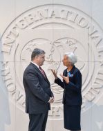 Встреча Петра Порошенко и Кристин Лагард