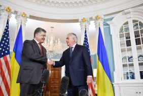Встреча Петра Порошенко и Рекса Тиллерсона