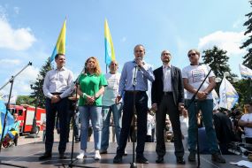 Rally in support of electoral law changes