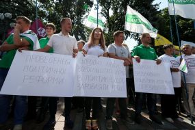 Rally in support of electoral law changes