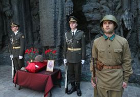 Soldier Abzalom Alexidze's Remnants Ceremony