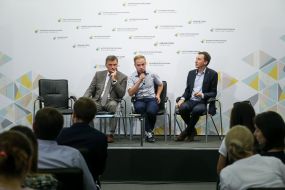 Konstantin Voroshilin, Yaroslav Yurchyshyn and Oleksiy Sobolev