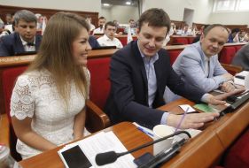 Meeting of the Kyiv city council