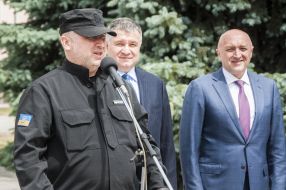 Valery Golovko, Alexander Turchinov and Arsen Avakov
