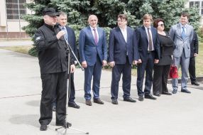 Valery Golovko, Alexander Turchinov and Arsen Avakov