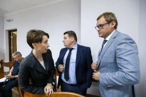 Elena Lukash, Yuri Ivashchenko and Andrei Smirnov