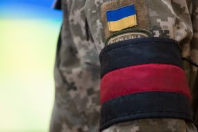 Прощання з ветераном АТО Сергієм Олійником
