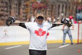 Member of the Canadian Armed Forces Team