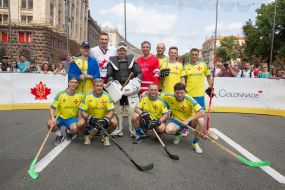 Vitali Klitschko and Roman Vashchuk