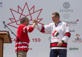Vitali Klitschko and Roman Vashchuk
