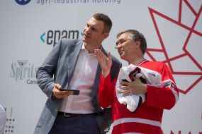 Vitali Klitschko and Roman Vashchuk