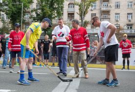 Vitali Klitschko and Roman Vashchuk