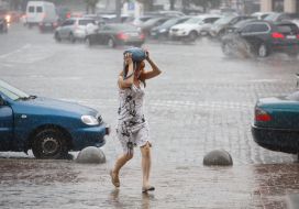 Rain in Kiev
