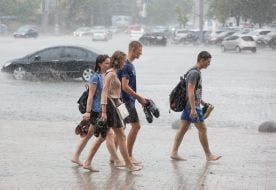 Rain in Kiev