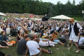 Picnic area of "Alfa Jazz Fest" festival