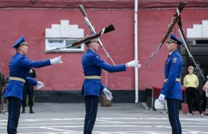 Servicemen of the National Guard