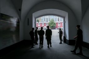 Servicemen of the National Guard