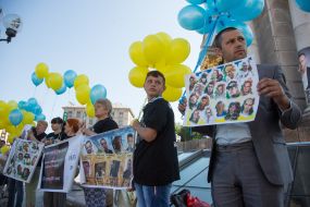 Native prisoners held a rally "Zabutty girshe zradi!"