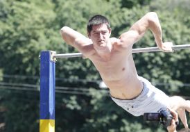 Competitions on street workout