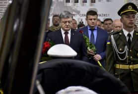 The farewell ceremony with Maxim Shapoval