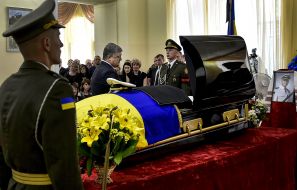 The farewell ceremony with Maxim Shapoval