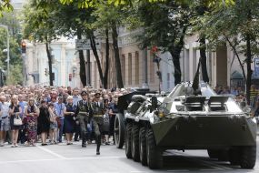 The farewell ceremony with Maxim Shapoval