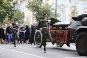 The farewell ceremony with Maxim Shapoval