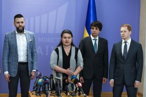 Maxim Nefedov, Oksana Markarova, Pavel Kukhta and Anton Yashchenko