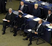 Donald Tusk and Dalia Grybauskaite