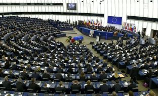 The farewell ceremony with Helmut Kohl