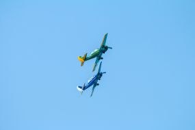 Demonstration flight of aircraft