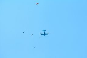 Demonstration flight of aircraft