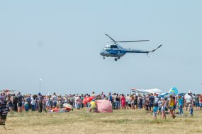 Demonstration flight of aircraft
