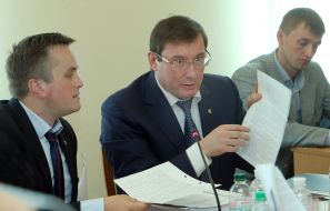 Yuriy Lutsenko and Nazar Holodnitsky