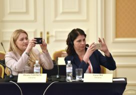 Irina Friz and Oksana Yurinets