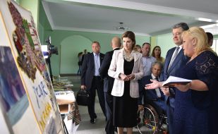 Petr and Marina Poroshenko