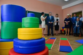 Petr and Marina Poroshenko