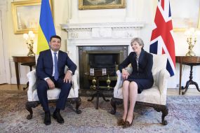 Vladimir Groisman and Theresa May