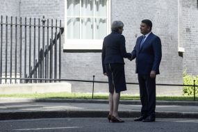 Vladimir Groisman and Theresa May