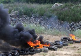 Палаючі покришки