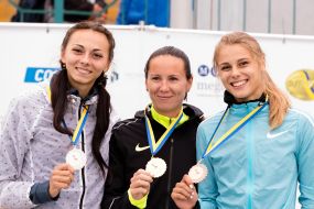Irina Gerashchenko, Oksana Okunev and Julia Levchenko