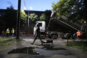 Repair of Povitroflotsky avenue