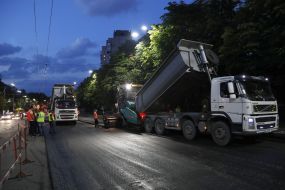 Repair of Povitroflotsky avenue