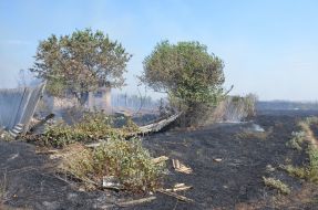 Extinguishing a large-scale fire