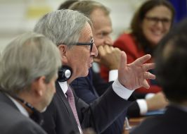 Donald Tusk and Jean-Claude Juncker