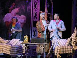 General rehearsal of the opera "Don Pasquale"