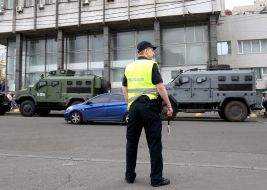 A search in the office of Vesti holding