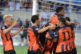 Players of FC Shakhtar (Donetsk)