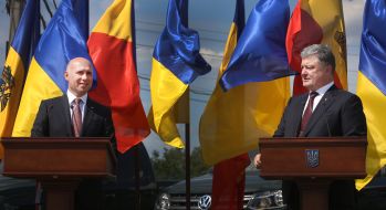 Petr Poroshenko and Pavel Filip